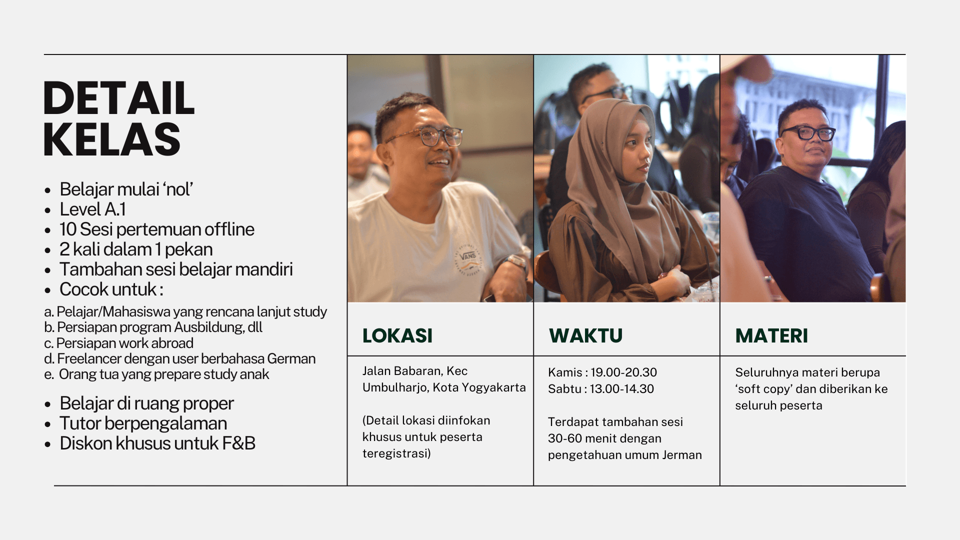 Batch SN 003 - Kelas Bahasa Jerman - Photo 2