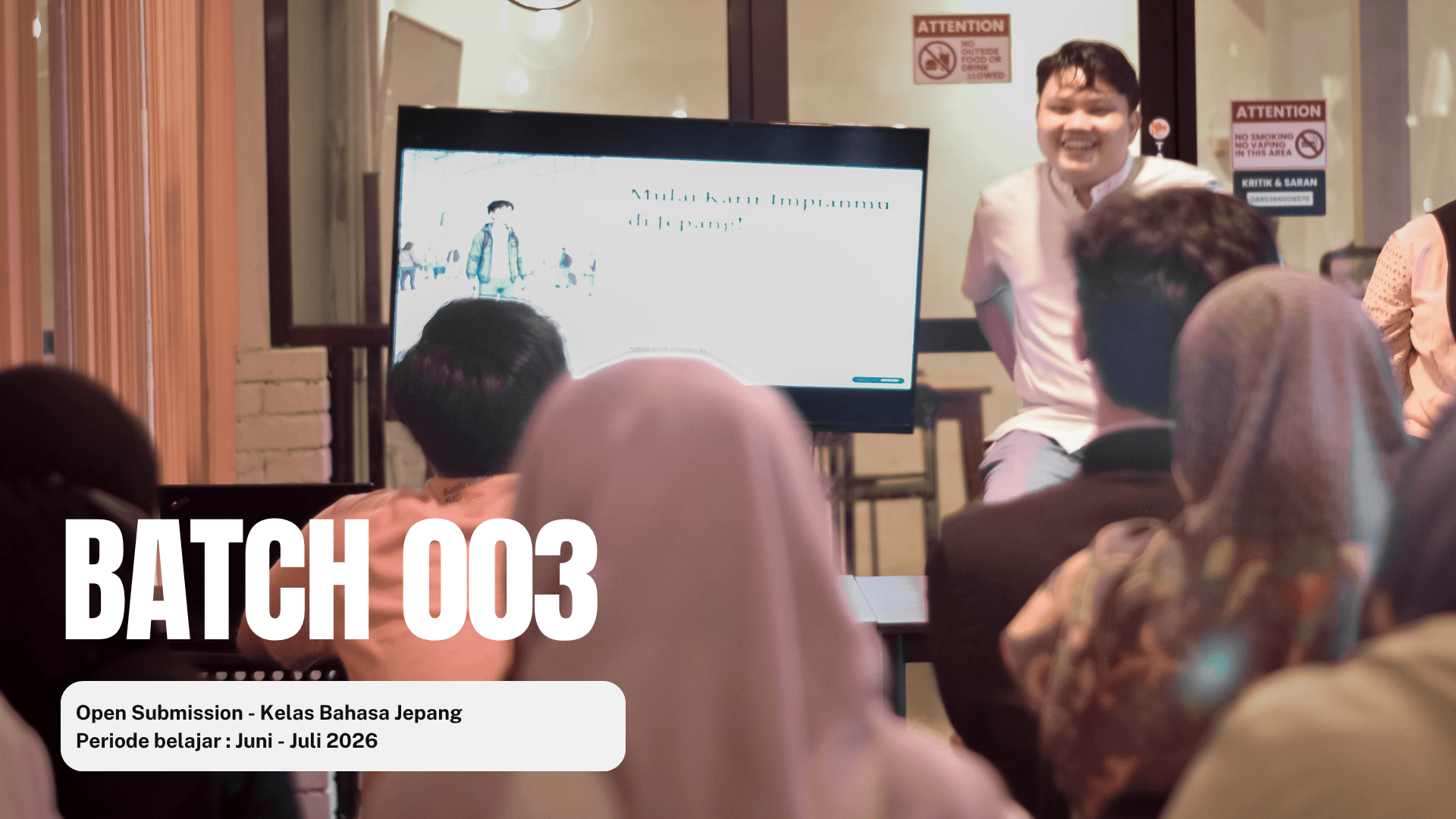 Batch SN 003 - Kelas Bahasa Jepang - Photo 1
