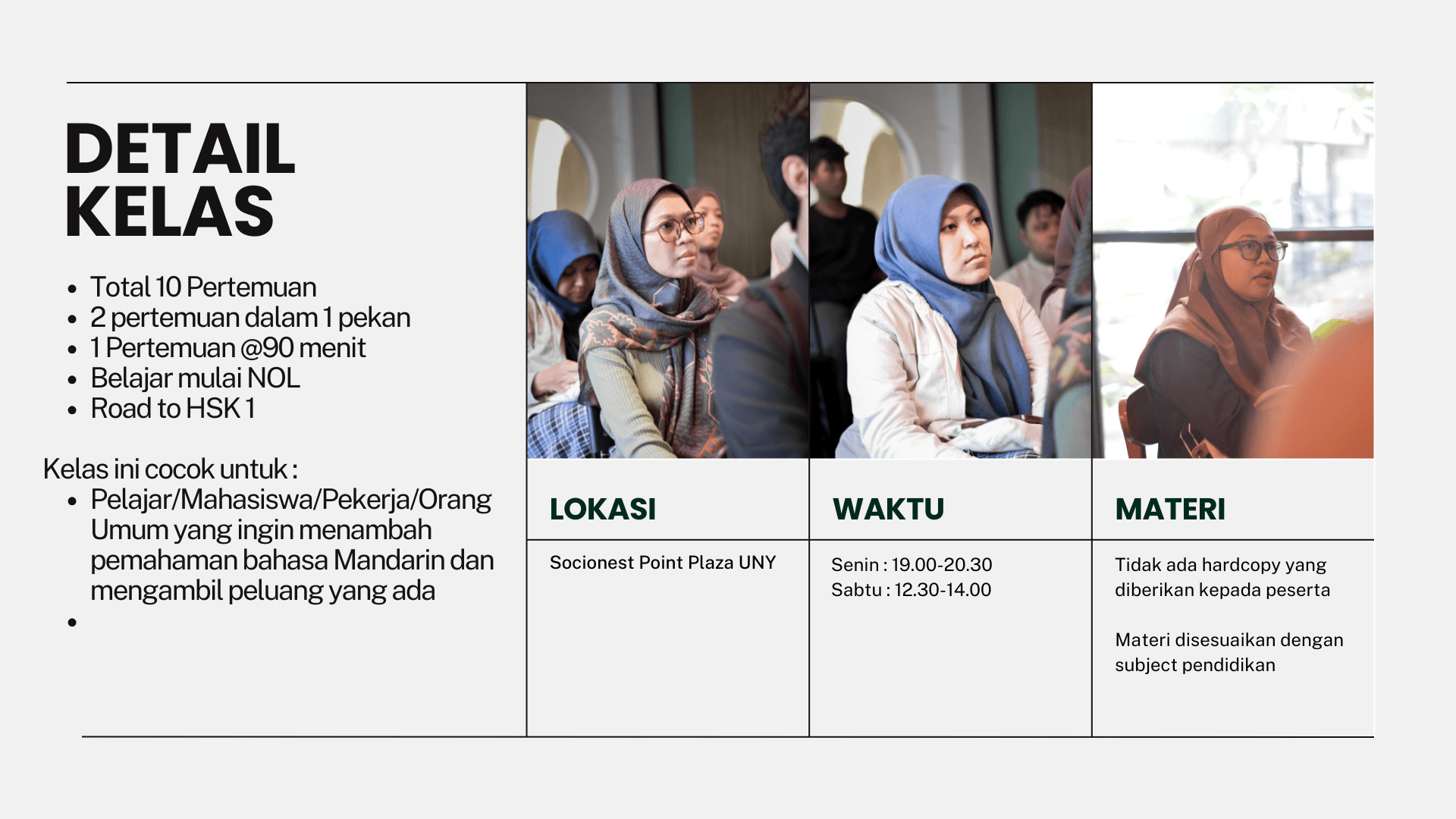 Batch SN 002 - Kelas Bahasa Mandarin - Photo 2