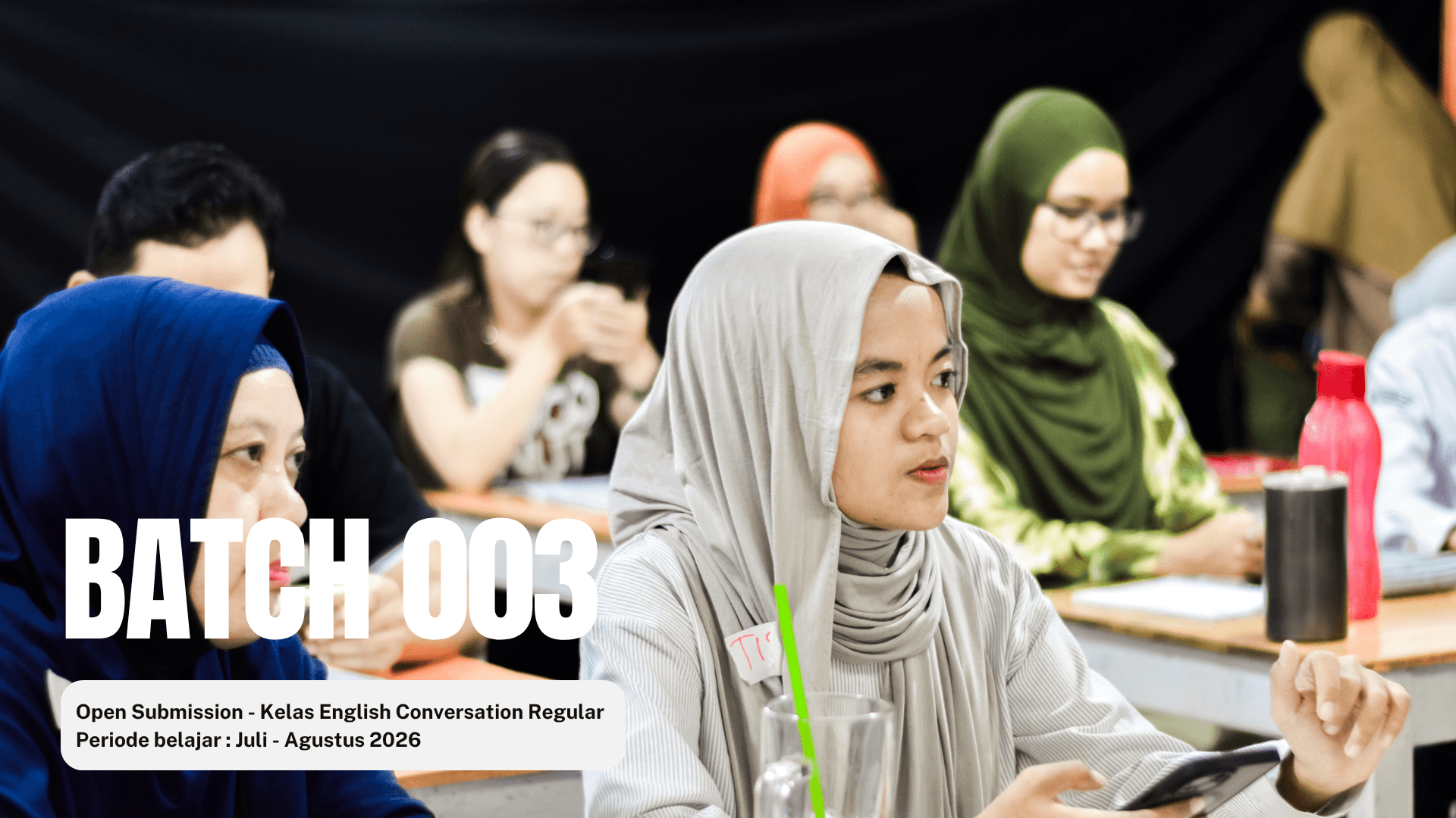 Batch SN 003 - Kelas English Conversation - Photo 1