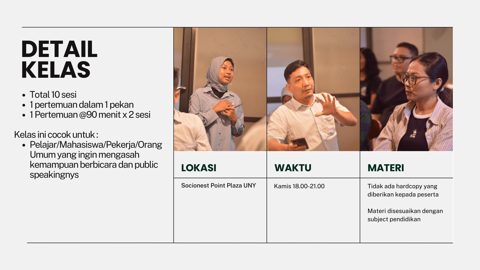 Batch SN 003 - Kelas English Conversation - Photo 2