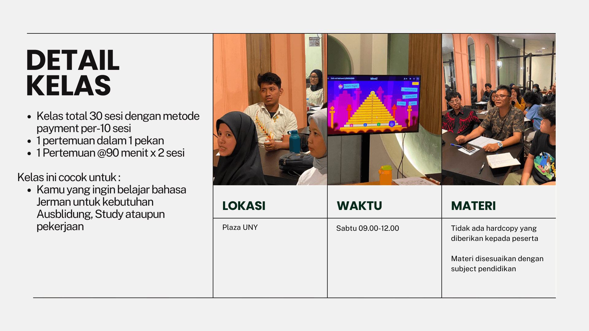 Batch SN 005 - Kelas Bahasa Jerman - Photo 2