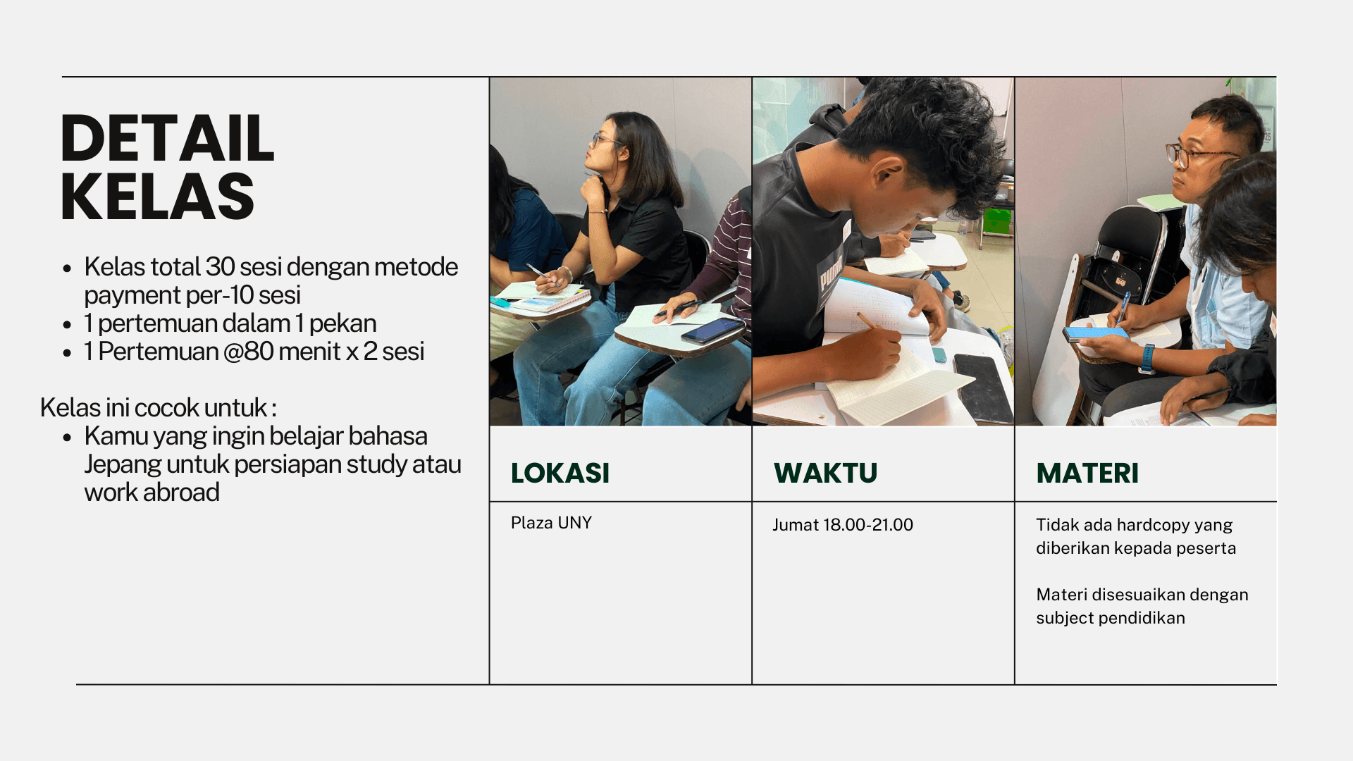 Batch SN 004 - Kelas Bahasa Jepang - Photo 2