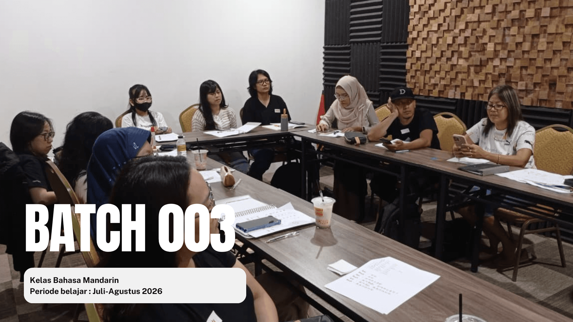 Batch SN 003 - Kelas Bahasa Mandarin (Khusus Wanita) - Photo 1
